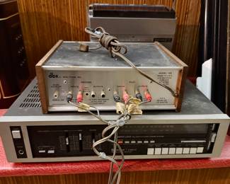 SHERWOOD 2620 RECEIVER & DBX MODEL 128
