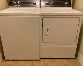 Speed Queen washer and electric dryer 