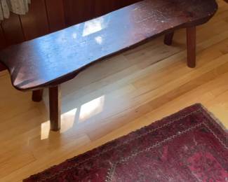 Indoor Wooden Bench


