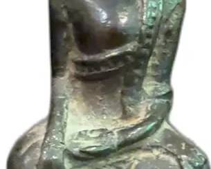 Antique Thai Buddha Figure Amulet - 3.5” Tall


