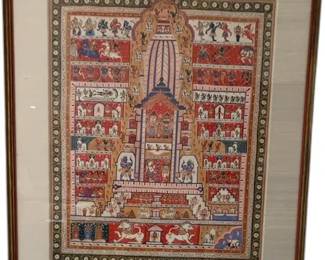 Indian Temple Painting


