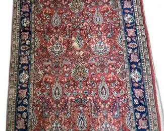 Hand Knotted Oriental Rug - 4’10” x 3’1”