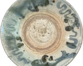 Antique Chinese Decorative Ceramic Plate


