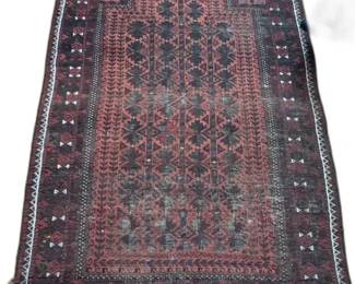 Vintage Tribal Afghan Rug


