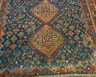 Hand-Knotted Vintage Tribal Rug - 7’5” x 10’4”
