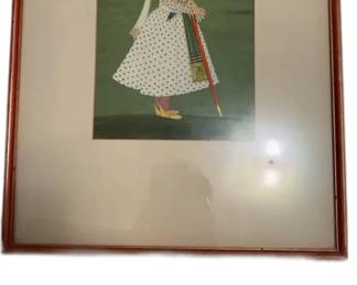 Indian Miniature Painting Framed


