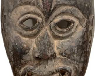 Vintage African Tribal Wooden Mask


