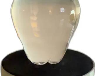 Vintage Steuben Glass Crystal Apple Paperweight