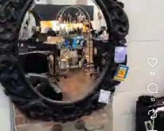 Oversize wall mirror from