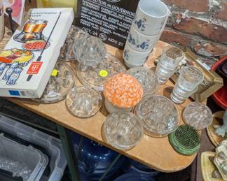 Vintage flower frogs