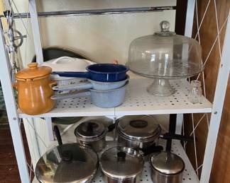 Pots and Pans - Skillets - Cake plate with Dome