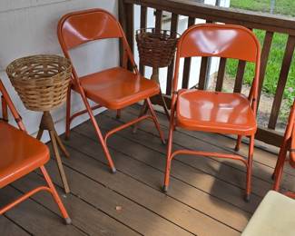 Set of 4 Folding Chairs