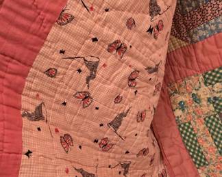 Vintage Homemade Quilt