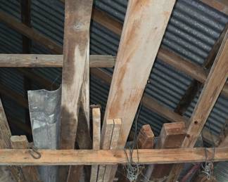 Old Wagon Parts - Barn 2