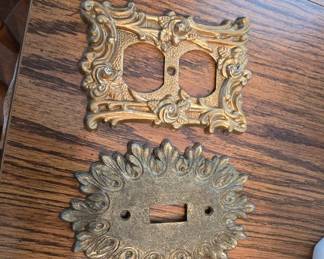 Old Light Switch Plates