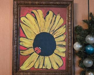 Lady Bug Painting