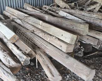 Old Wood - Post - Barn 1