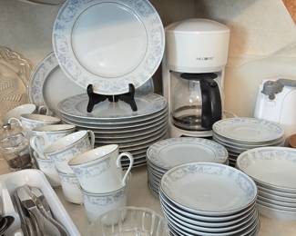 Blue Whisper China Set
