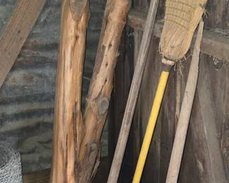 Cedar Post in Barn 2