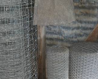 Fencing Wire in Barn 2