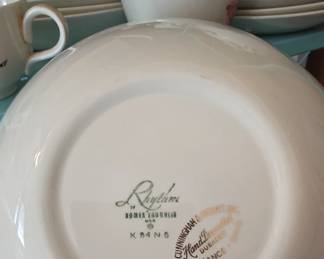 Rythem by Homer Laughlin China Set