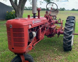 Side View of Tractor