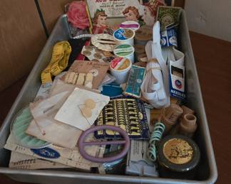 Vintage Sewing Supplies