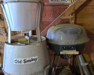 Old Smokeys and BBQ Pit