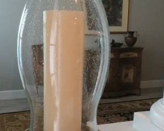 Large Hurricane Lamp Candle Holder