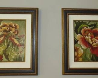 Ethan Allen Set of 4 Giclee Prints Signed/Numbered & Framed 