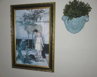 Framed Print "The Broken Flower Pot" by Jan C. Verhas