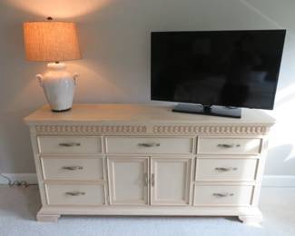 Stanley Furniture Light Wood Dresser, Armoire & Matching Nightstand