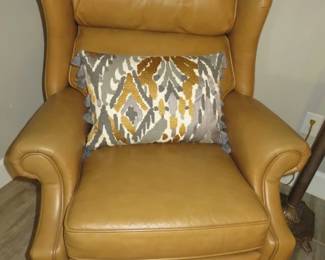 Ethan Allen Townsend Leather Recliner
