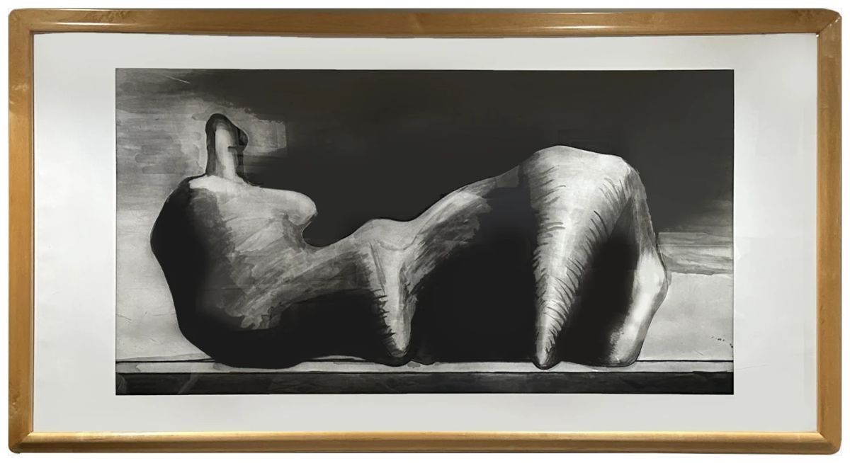 Henry Moore (1898-1986)
Stone Reclining Figure (1979-80)