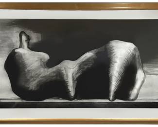 Henry Moore (1898-1986)
Stone Reclining Figure (1979-80)