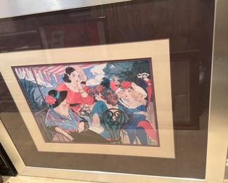 LARGE Framed Picture