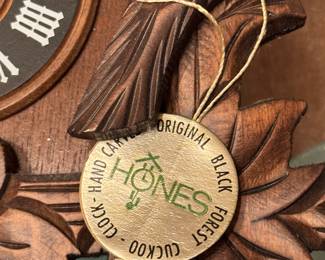 NEW VINTAGE CLOCK with Tags
