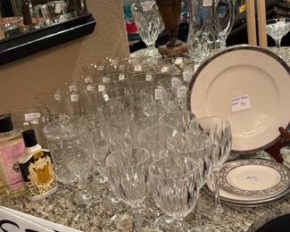 Additional Glassware
Pottery Barn Crate and Barrel Candlewick etc