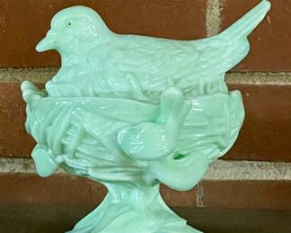 Imperial Glass Bird on Nest