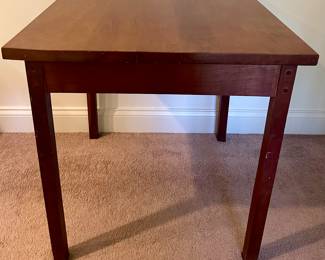  Handmade Wood Pegs Table #1