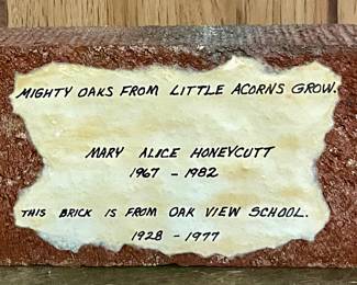 OAK VIEW SCHOOL BRICK