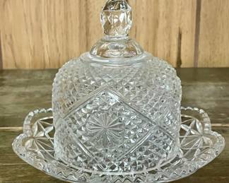 ANTIQUE BUTTER DISH