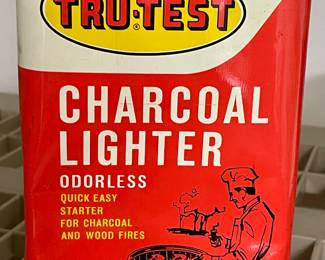 VINTAGE TRU-TEST CHARCOAL LIGHTER (Great Graphics)