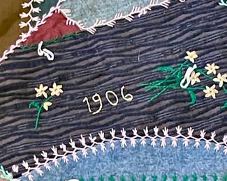 Antique Quilt  (1906 A.E.B.  -Alice Elizabeth Bridges)