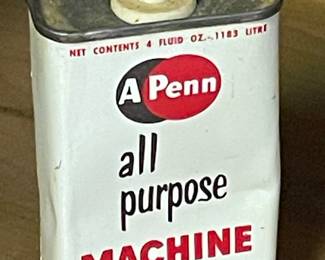 Vintage A-Penn All Purpose Machine Oil Can