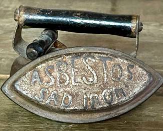 Antique Small Asbestos Brand Sad Iron