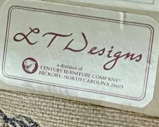 L T DESIGNS SOFA BY CENTURY FURNITURE COMPANY
