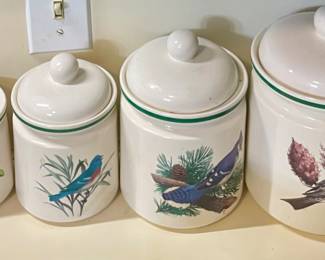 BIRDS CANISTER SET