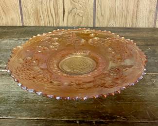 Marigold Carnival Glass Bowl/Dish