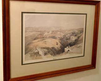 FRAMED BETHLEHEM PRINT
